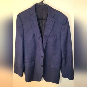 Calvin Klein Men's Suit Jacket Blue